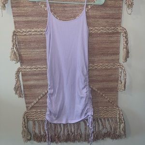 Shein purple mini dress